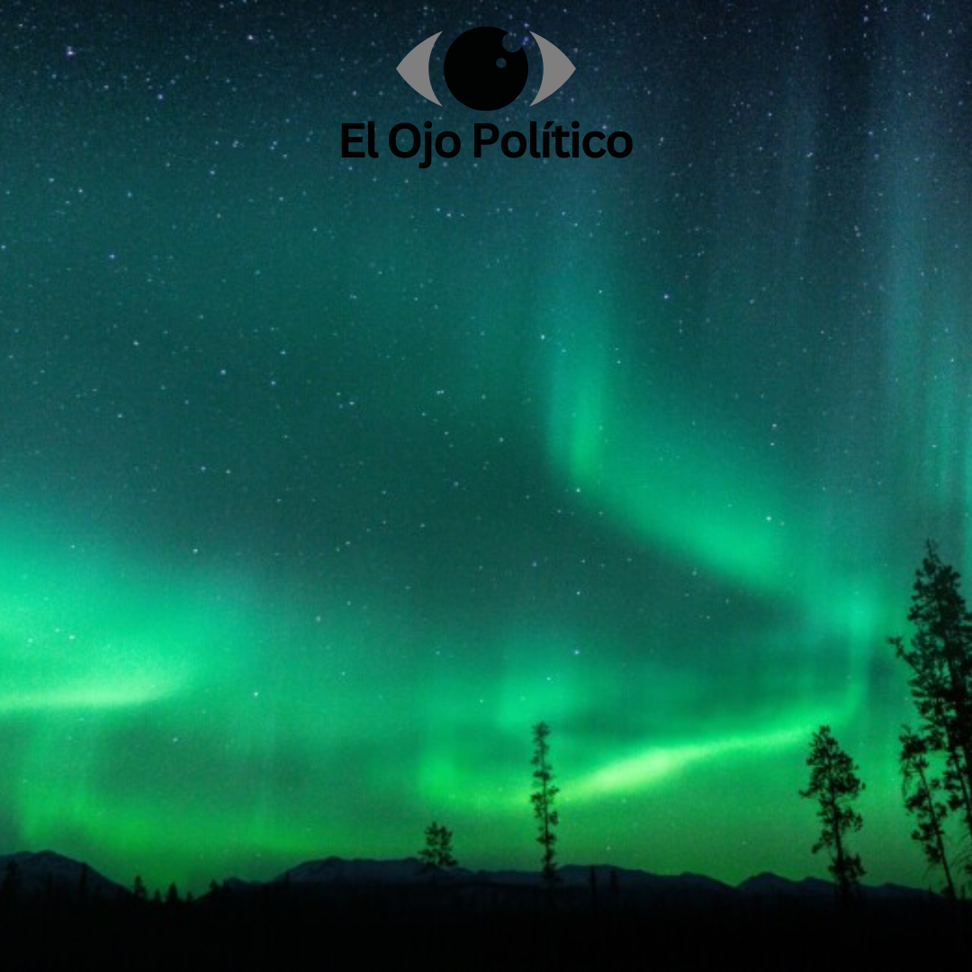 tormenta geomagnética, auroras boreales, California, Alabama, fenómeno atmosférico, clima espacial, auroras