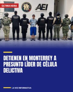 Detienen en Monterrey a presunto líder de célula delictiva