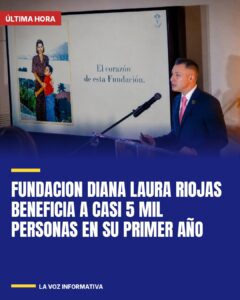 Fundacion Diana Laura Riojas beneficia a casi 5 mil personas en su primer año