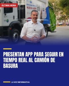 Presentan app para seguir en tiempo real al camión de basura