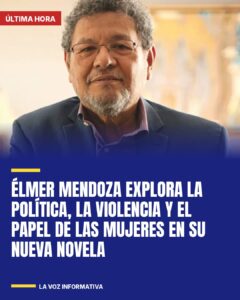 Élmer Mendoza explora la política, la violencia y el papel de las mujeres en su nueva novela