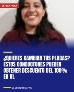 ¿Quieres cambiar tus placas? Estos conductores pueden obtener descuento del 100% en NL