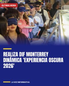 Realiza DIF Monterrey dinámica ‘Experiencia Oscura 2026’
